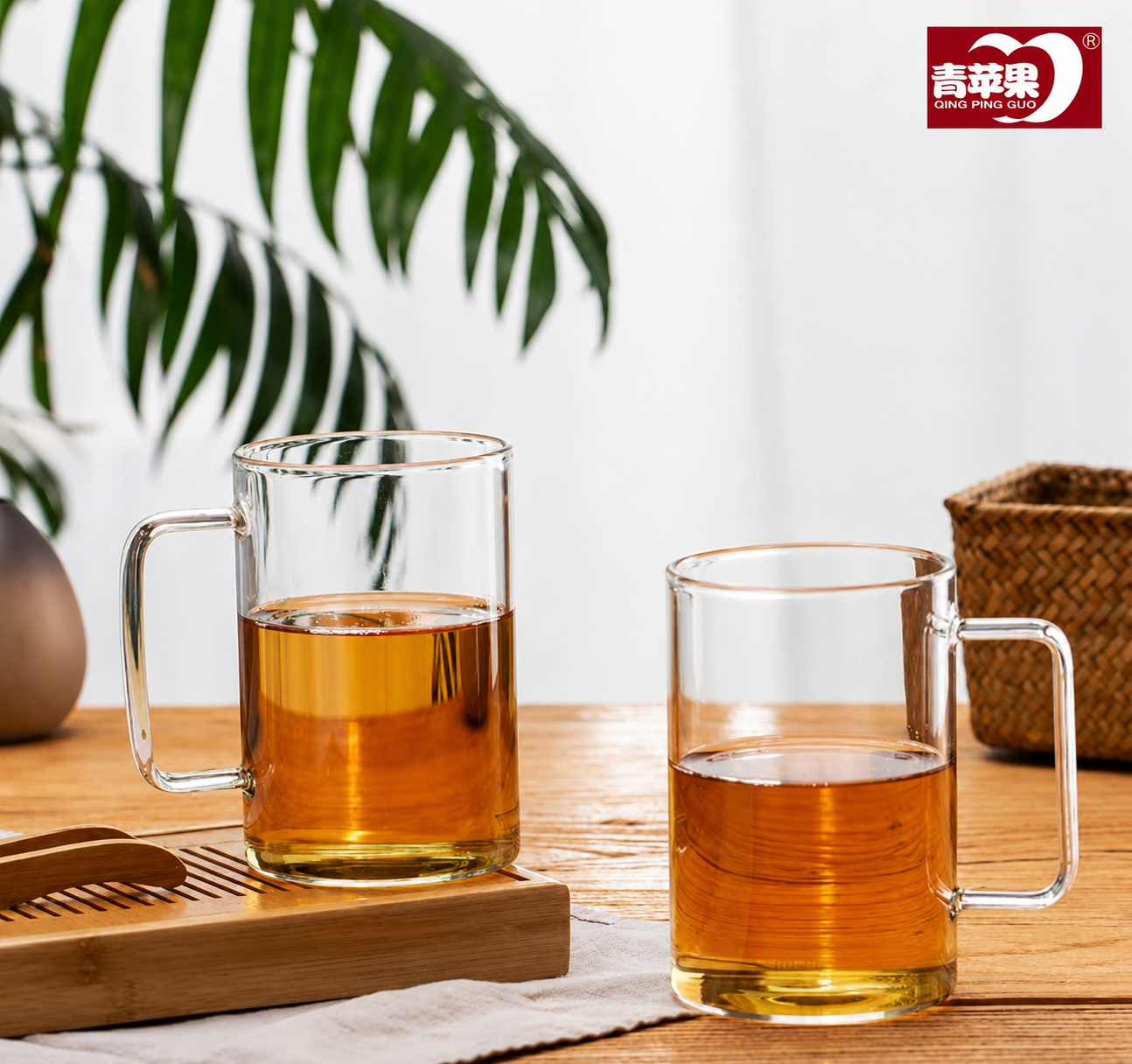 لیوان دسته دار پیرکس DELI دلی ۶عددی