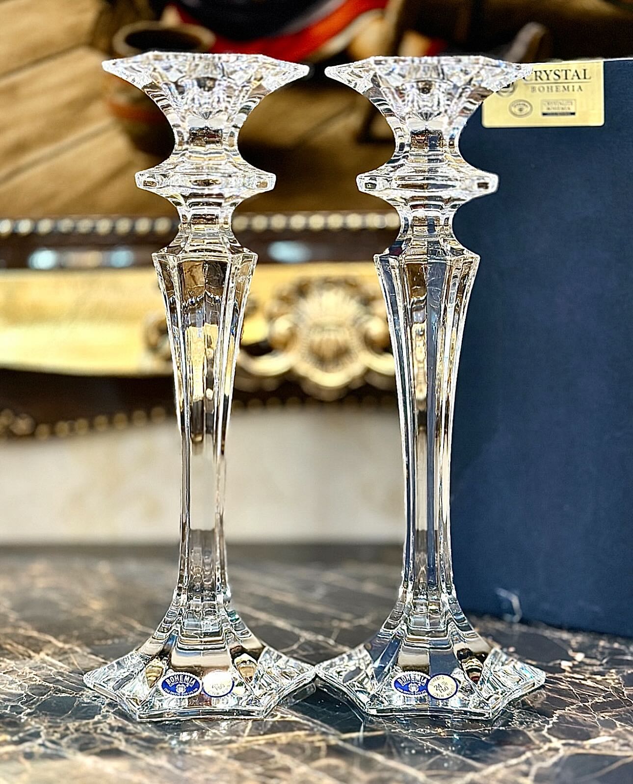 شمعدان ستاره بوهمیا چک (سایز ۳۰ سانت) جفتی